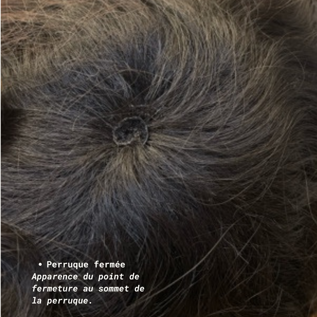 Perruque Raw Hair Courte Bouclée Postishe hair - Whitney